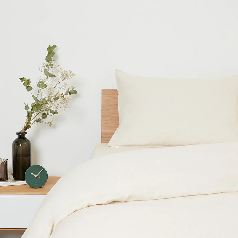 Bamboo & French Linen Fitted Sheet - Image 5