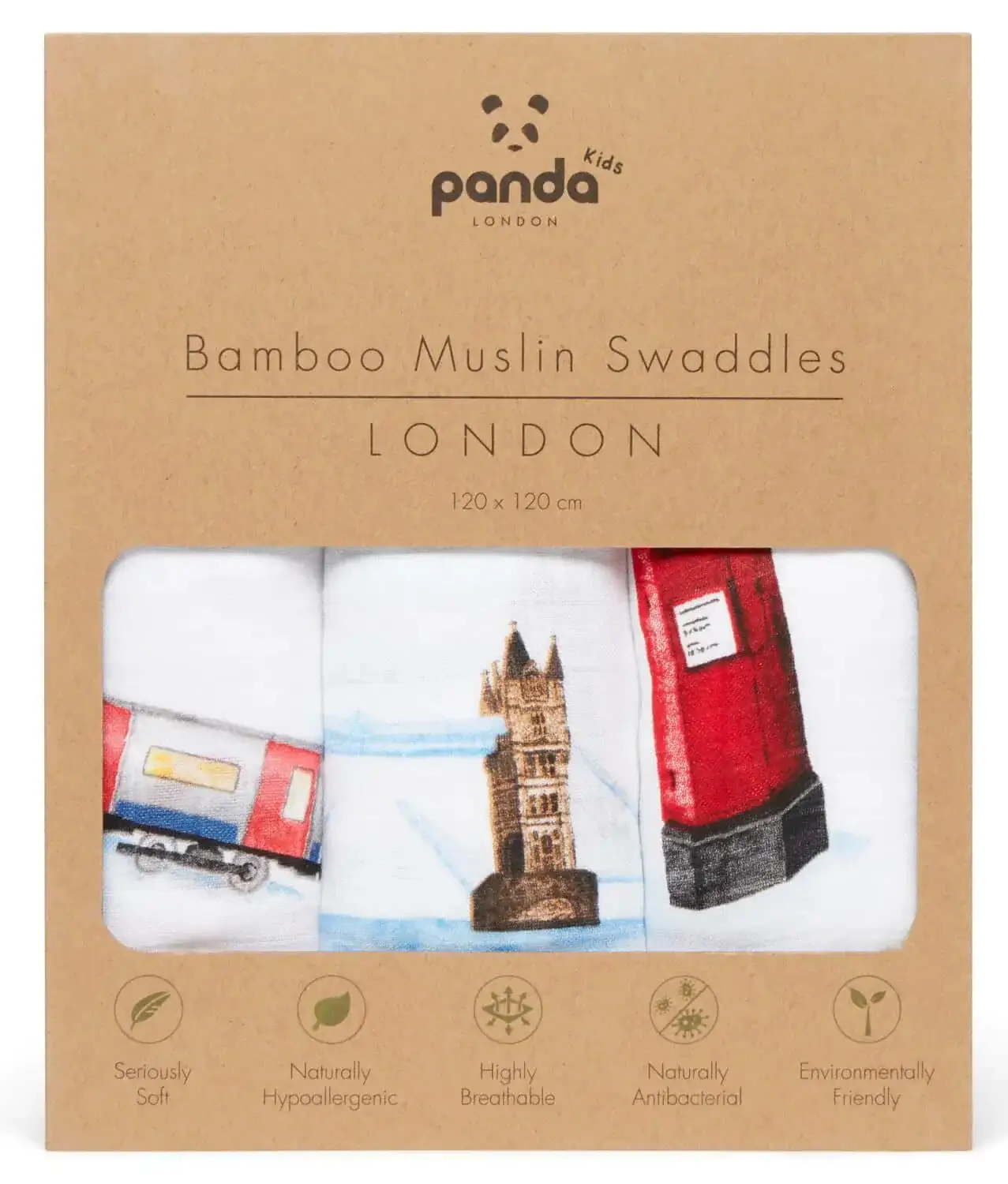Baby Bamboo Muslin Swaddles - Image 6