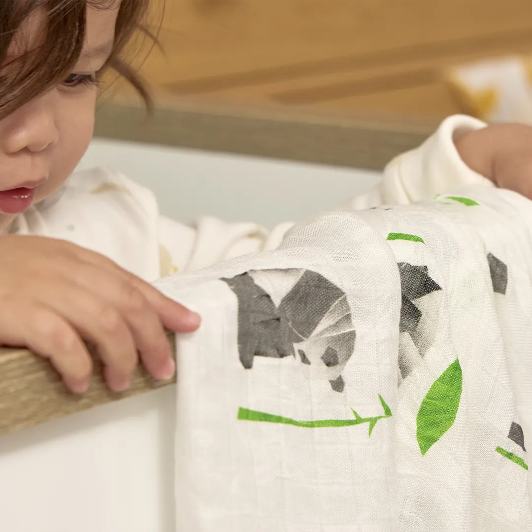 Baby Bamboo Muslin Swaddles - Image 7